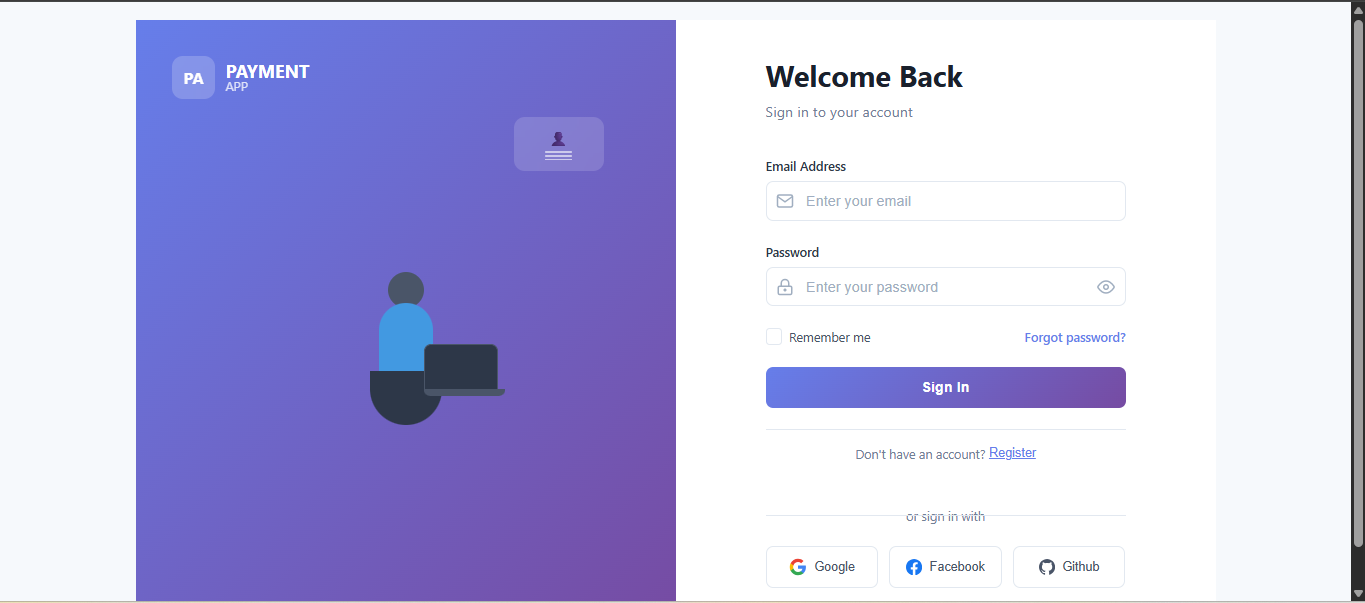 Payment App with Stripe Connect